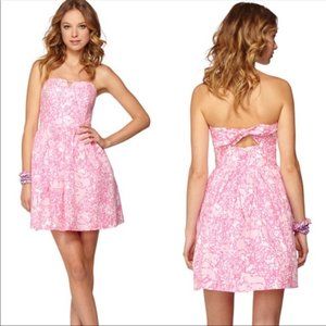 Lilly Pulitzer Rachelle She’s a Fox Dress Size 6